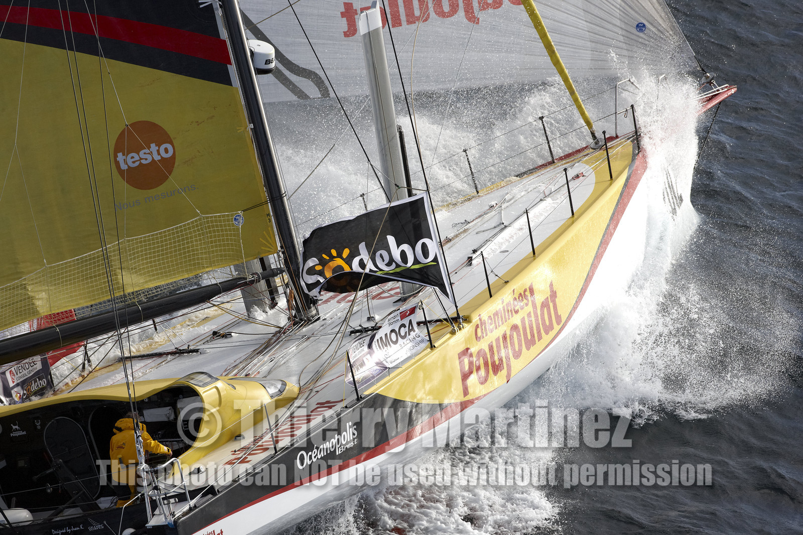 12_20286 CHEMINEES POUJOULAT ( IMOCA 60') , Skipper Bernard Stamm (SUI)