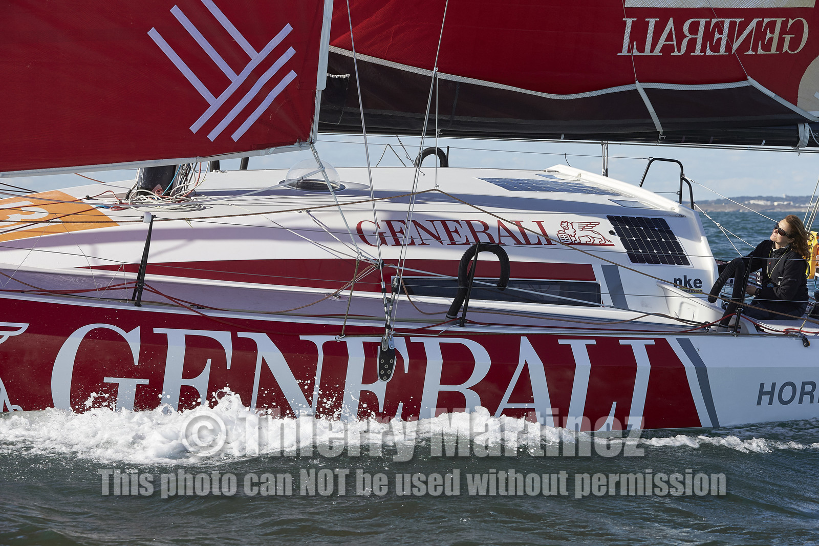 Isabelle JOSCHKE CLASS 40  GENERALI-HORIZON MIXITE