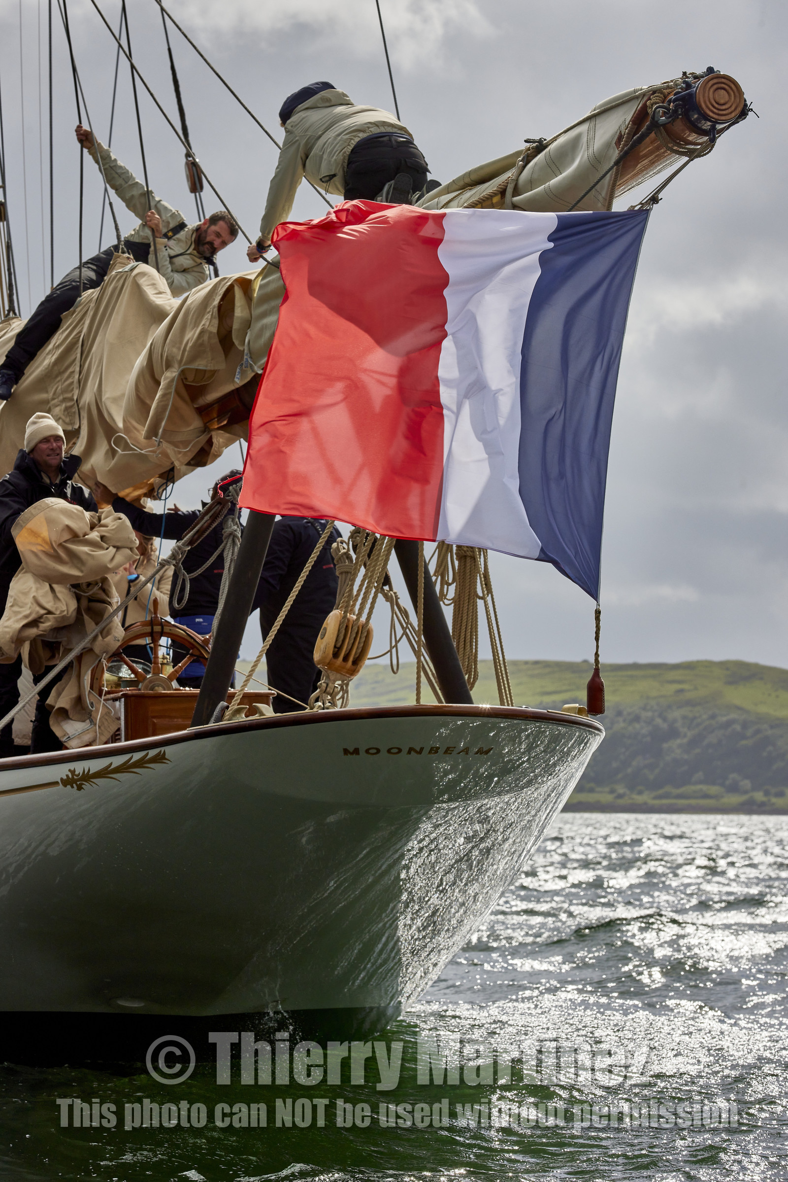 22_17133   © Thierry Martinez.FAIRLIE,SCOTLAND - UK 11th June 20222022 RICHARD MILLE FIFE REGATTA.Day 1. Race cancelled ,