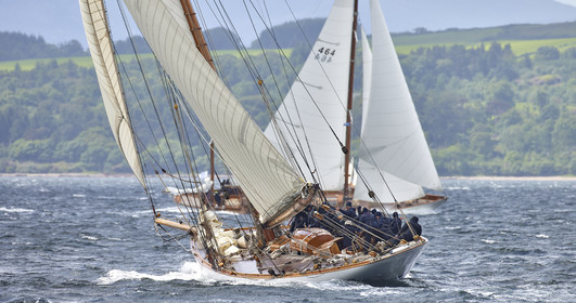 22_17006   © Thierry Martinez.FAIRLIE,SCOTLAND - UK 12th June 20222022 RICHARD MILLE FIFE REGATTA.Day 2 : LARGS to ROTHESAY