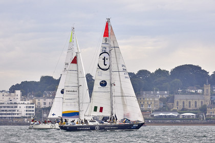 23_19558   © Thierry Martinez.SOUTHAMPTON,  - UK 10 septembre 2023.OCEAN GLOBE RACE 2023.Start Leg 1 : Southampton ( UK)   Cape Town ( South Africa)