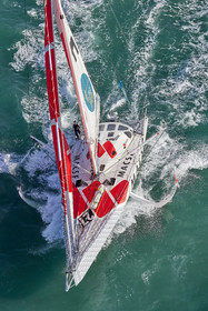 22_38885   © Thierry Martinez.DINARD, FRANCE. 9 Novembre  2022Départ de la 12éme ROUTE DU RHUM, transatlantique course à la voile en solitaire de St Malo(FRA)  à Pointe à Pitre (FRA-Guadeloupe) 3.543 milles nautiques.