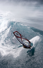 Ho'okipa beach HAWAII - USA . Jan 2007.