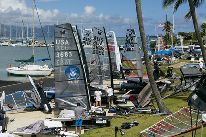 2013 US National International Moth - Kaneohe Bay - Hawaii -USA . 10-11 October 2013