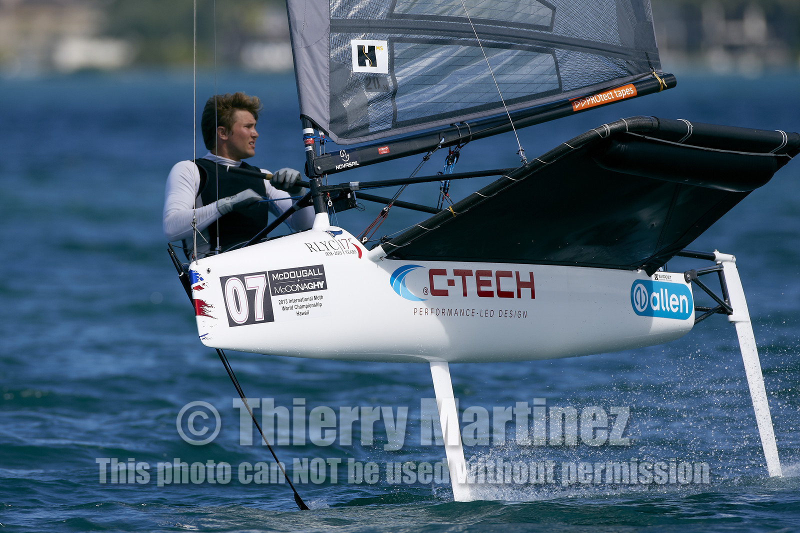 2013 US National International Moth - Kaneohe Bay - Hawaii -USA . 10-11 October 2013