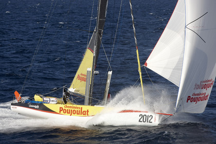 12_20548 CHEMINEES POUJOULAT ( IMOCA 60') , Skipper Bernard Stamm (SUI)