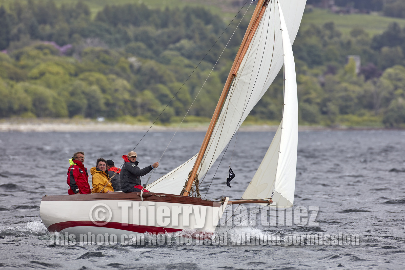 22_17006   © Thierry Martinez.FAIRLIE,SCOTLAND - UK 12th June 20222022 RICHARD MILLE FIFE REGATTA.Day 2 : LARGS to ROTHESAY