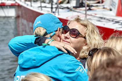 team AkzoNobel  in Volvo Ocean Race 2017-18.