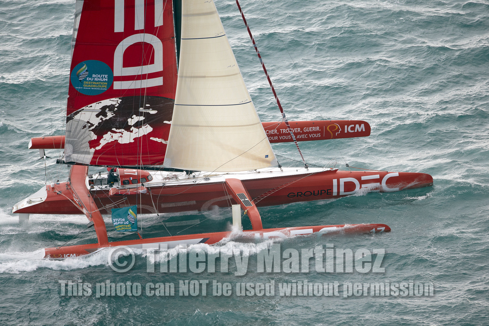 2014 ROUTE DU RHUM-DESTINATION GUADELOUPE, SOLO SAILING TRANSATLANTIC : ST MALO (FRA)   POINTE A PITRE-GUADELOUPE (FRENCH WEST INDIES)