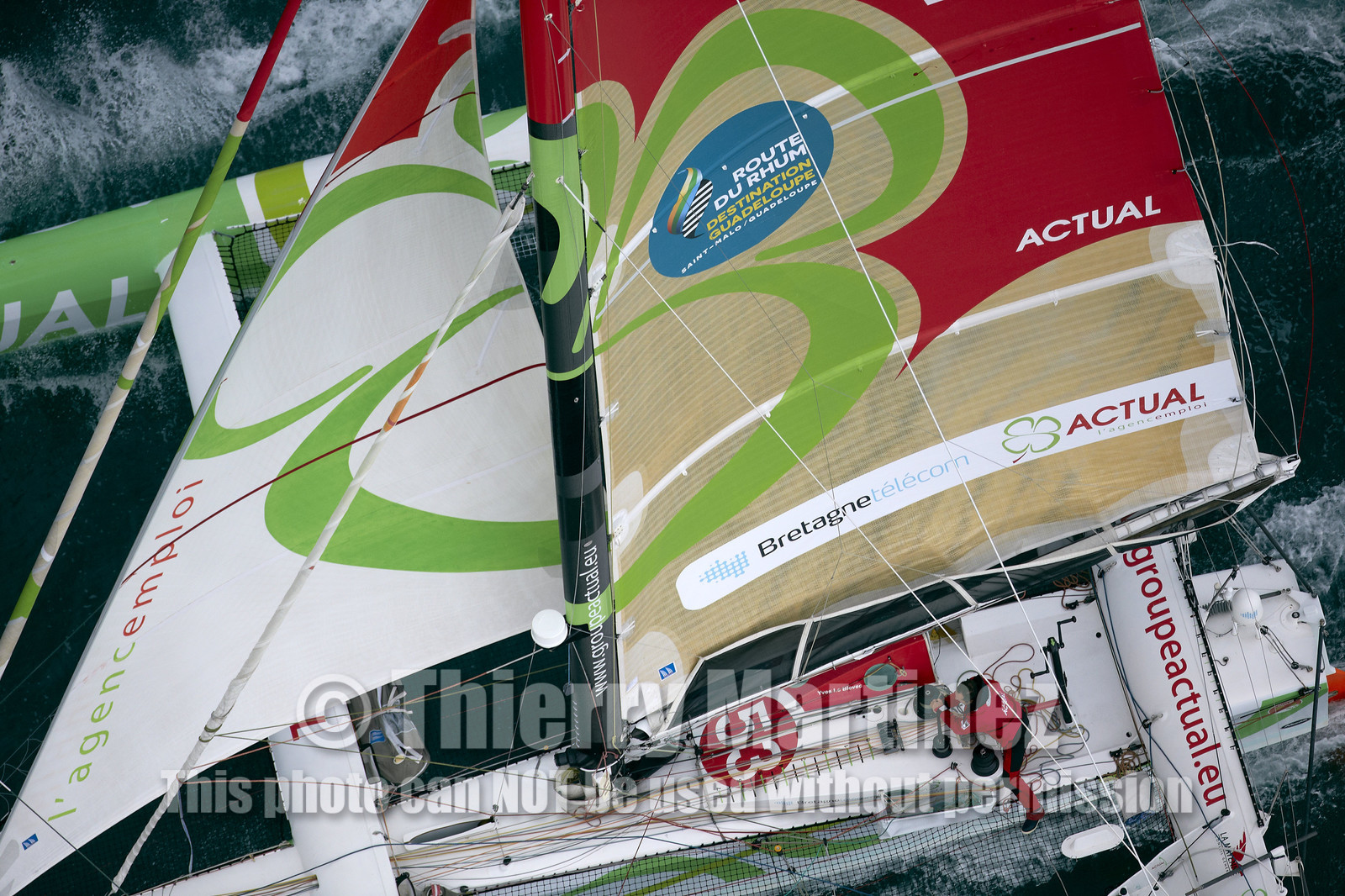2014 ROUTE DU RHUM-DESTINATION GUADELOUPE, SOLO SAILING TRANSATLANTIC : ST MALO (FRA)   POINTE A PITRE-GUADELOUPE (FRENCH WEST INDIES)
