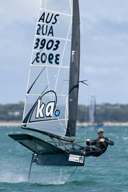 2015 McDougall + McConaghy Moth Worlds. Sorrento - VIC AUSTRALIA  . 6 16 January 2015. Organize by Sorrento Sailing Couta Boat Club.