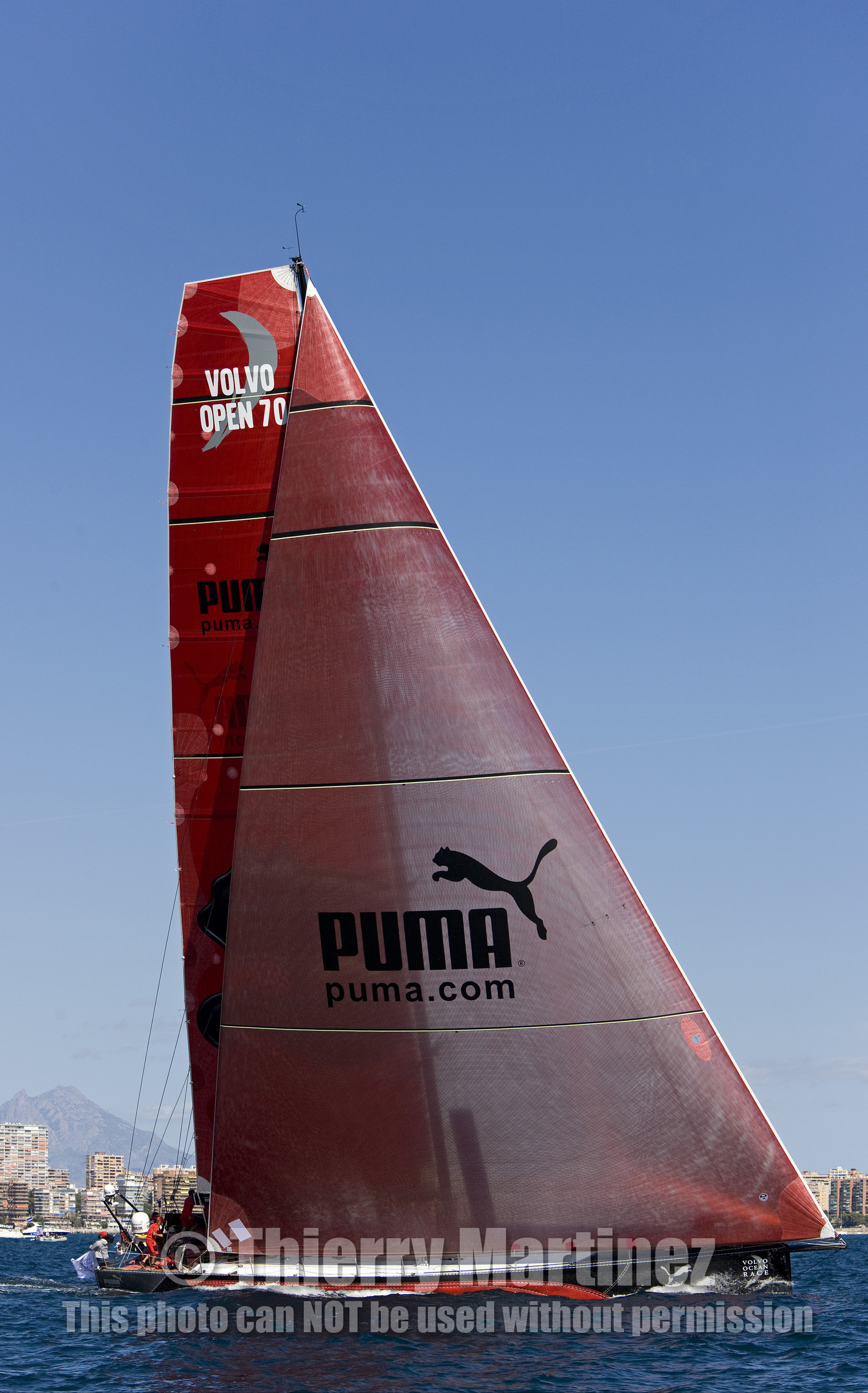 VOLVO OCEAN RACE - 2008 2009. IN-PORT RACE in Alicante-Spain.