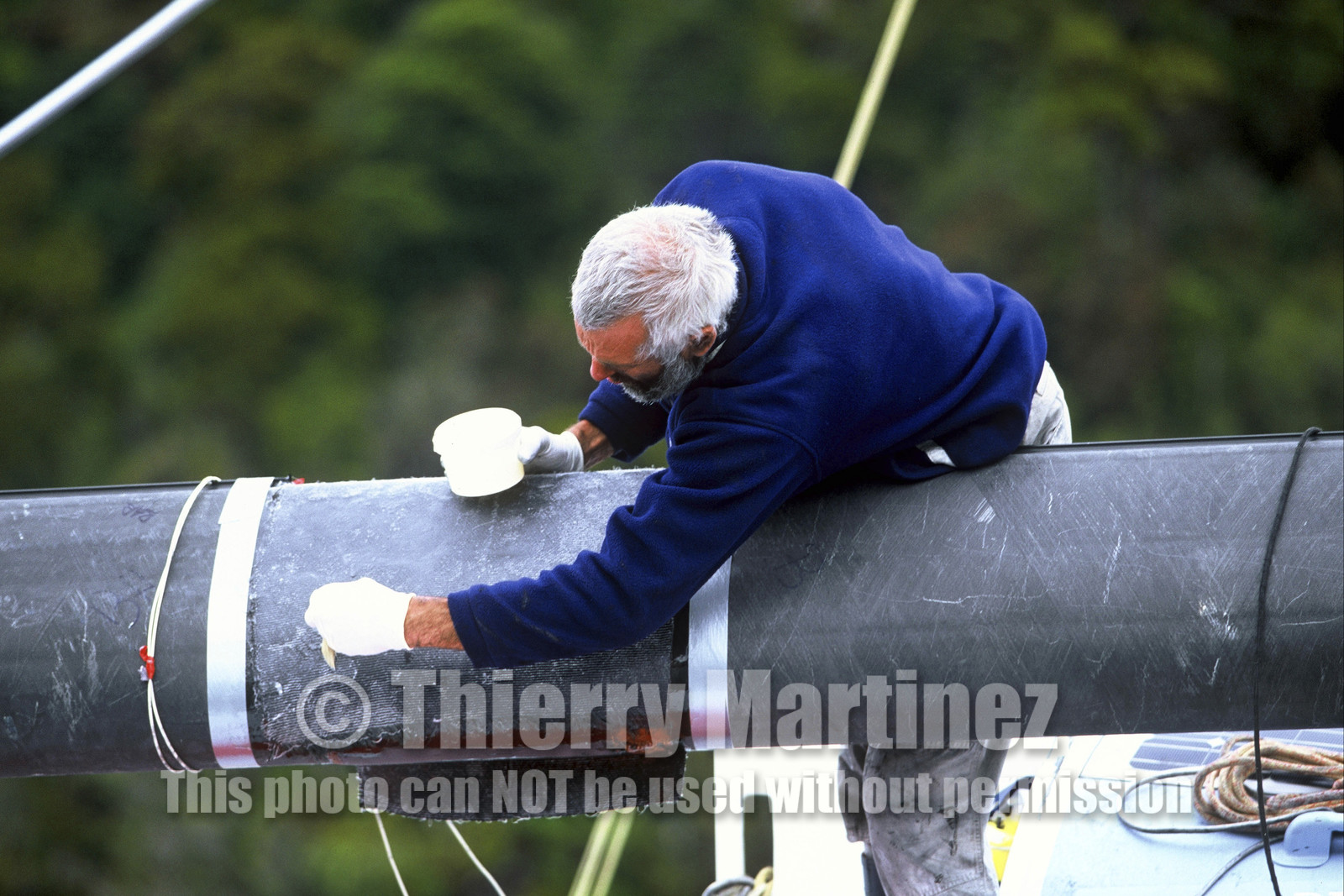 Yves Parlier (FRA) Vendée Globe 2000-01