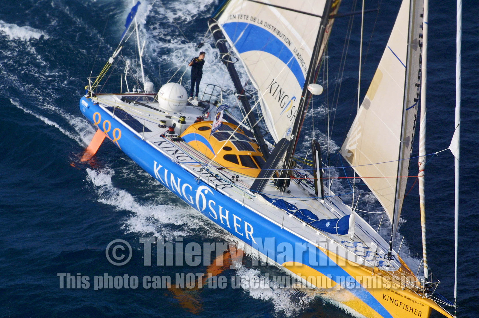2000 Vendee Globe. Finish. Les Sables d'Olonne(FRA)