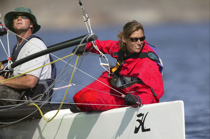 03_3076D  © Th.Martinez,STOCKHOLM ARCHIPELAGO SWEDEN, 8 07 03-Archipelago Raid (2003)  Day 1..Neal & Lisa  McDonald (UK) ASSA ABLOY