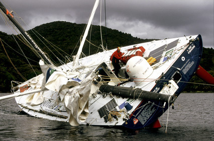 Yves Parlier (FRA) Vendée Globe 2000-01