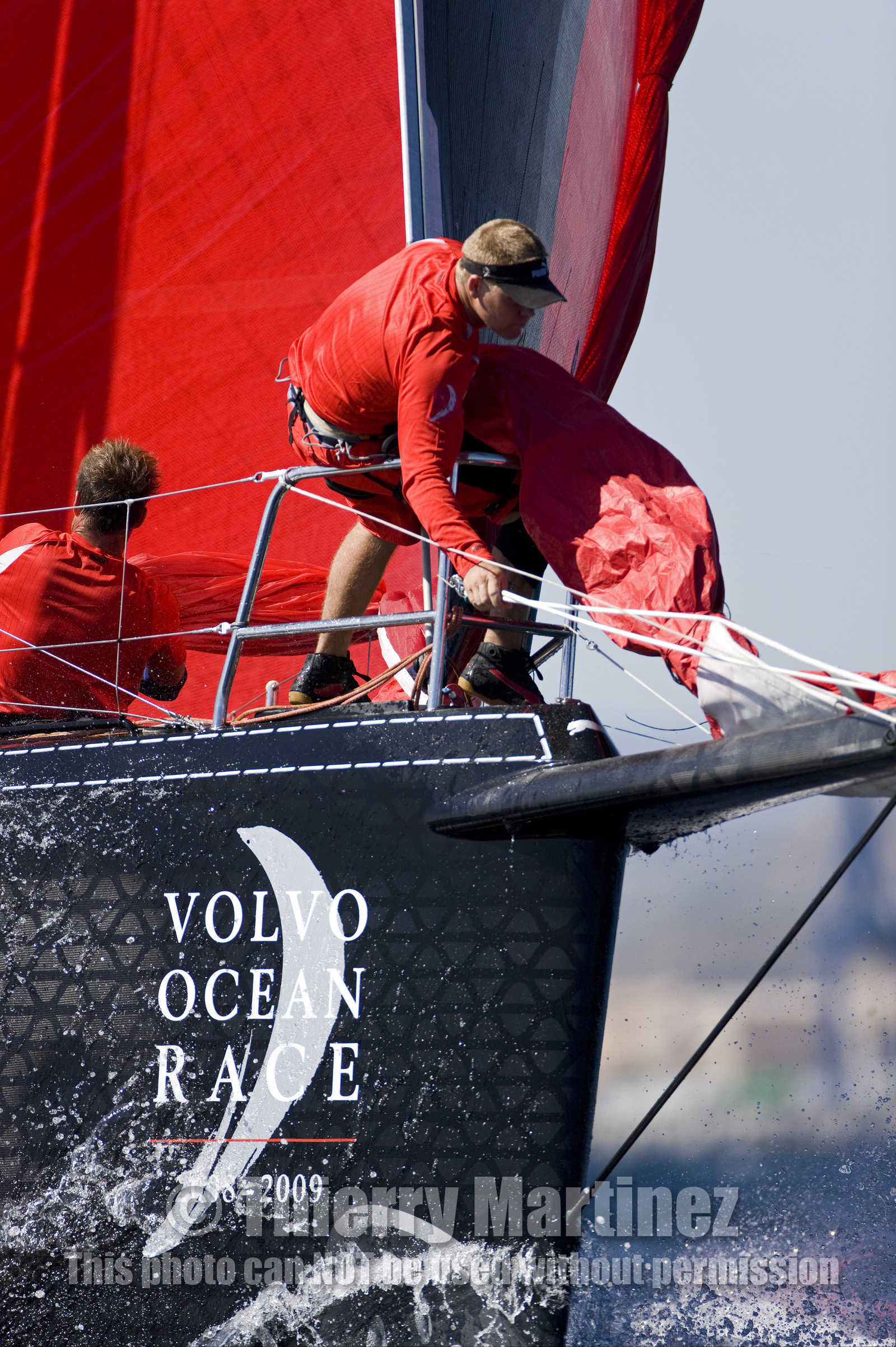 VOLVO OCEAN RACE - 2008 2009. IN-PORT RACE in Alicante-Spain.