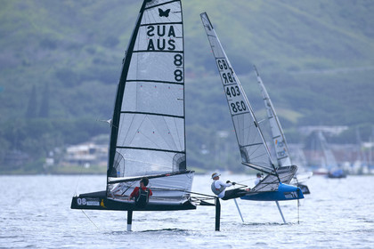 2013 McDOUGALL+McCONAGHY Moth Worlds - Kaneohe Bay - Hawaii -USA . October 2013