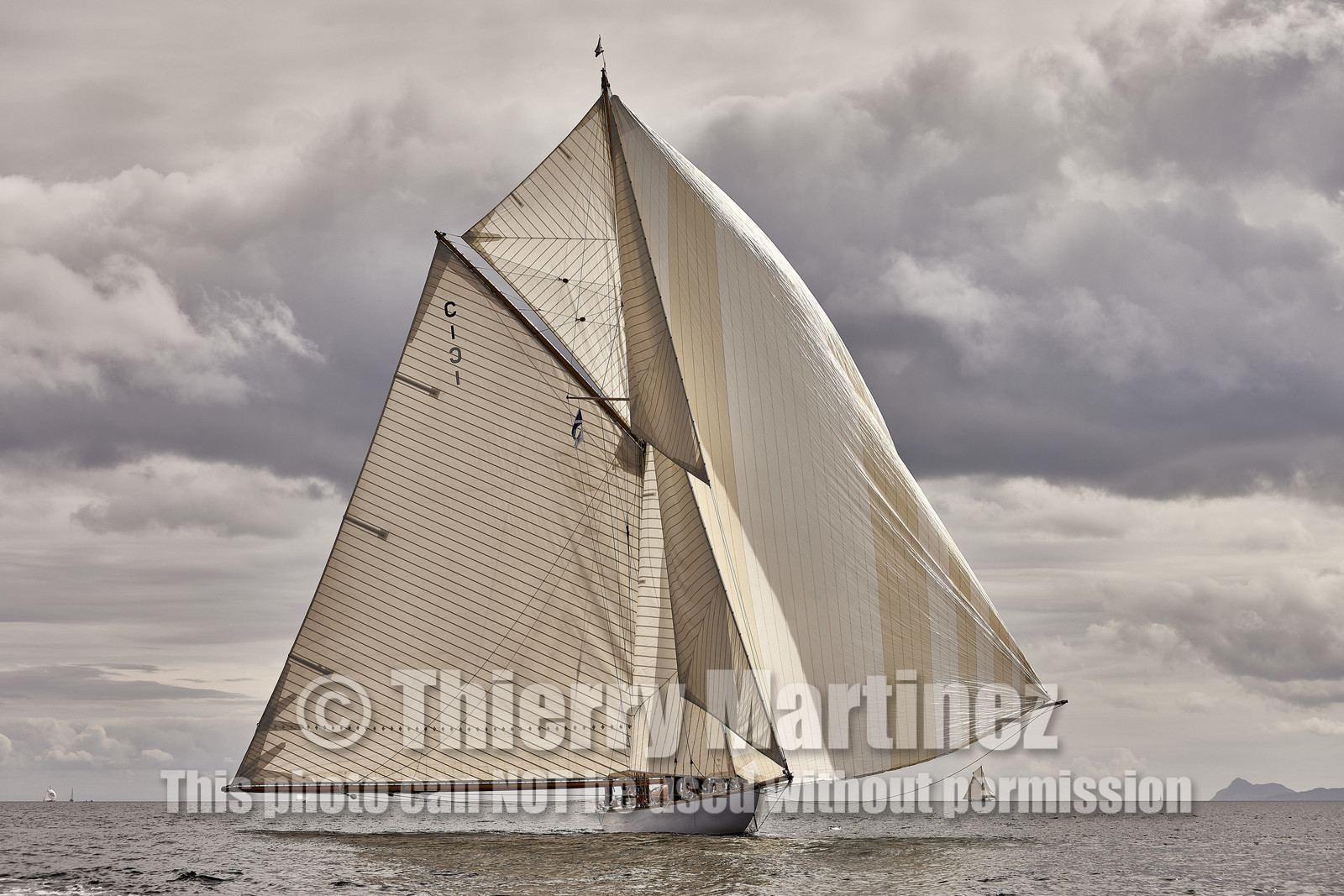 22_23021  © Thierry Martinez.FAIRLIE,SCOTLAND - UK 14th June 20222022 RICHARD MILLE FIFE REGATTA.Day 4 :ROTHESAY (ISLE OF BUTE) to PORTAVADIE.