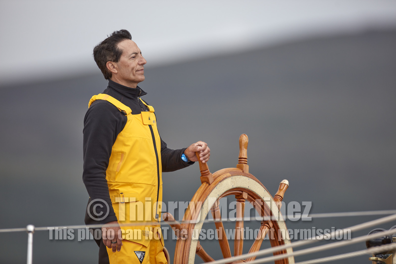 22_17006   © Thierry Martinez.FAIRLIE,SCOTLAND - UK 11th June 20222022 RICHARD MILLE FIFE REGATTA.Day 1. Race cancelled , too much wind…