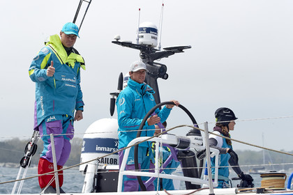 team AkzoNobel  in Volvo Ocean Race 2017-18.