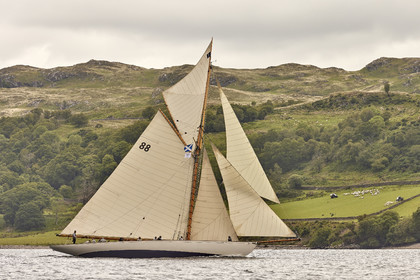 22_22442  © Thierry Martinez.FAIRLIE,SCOTLAND - UK 14th June 20222022 RICHARD MILLE FIFE REGATTA.Day 4 :ROTHESAY (ISLE OF BUTE) to PORTAVADIE.