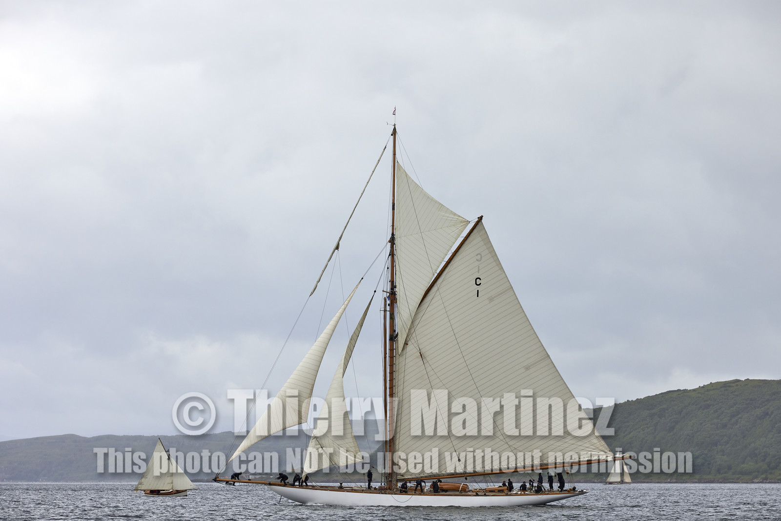 22_17006   © Thierry Martinez.FAIRLIE,SCOTLAND - UK 12th June 20222022 RICHARD MILLE FIFE REGATTA.Day 2 : LARGS to ROTHESAY