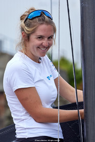 23_21693   © Thierry Martinez. LES SABLES D'OLONNE, 85 - FRANCE 25 septembre 2023.Départ MINI TRANSAT 2023. Départ du Dimanche 24 septembre retardé au Lundi 25 Sept .Les Sables d’Olonne (FRA)    Santa Cruz de la Palma ( Canaries)    St François ( Guadeloupe): 4050 NM.