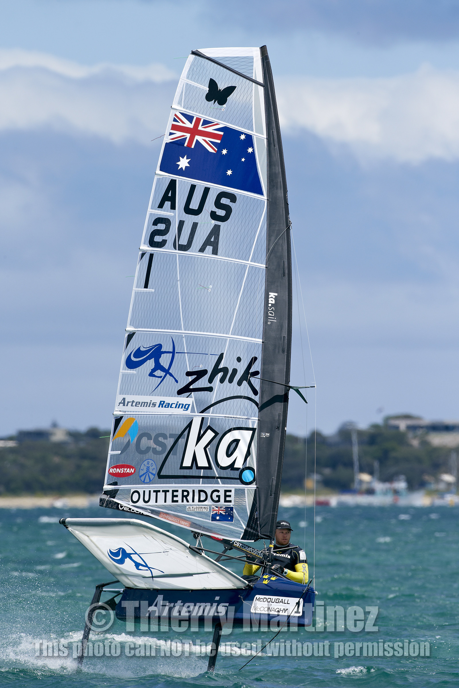 2015 McDougall + McConaghy Moth Worlds. Sorrento - VIC AUSTRALIA  . 6 16 January 2015. Organize by Sorrento Sailing Couta Boat Club.