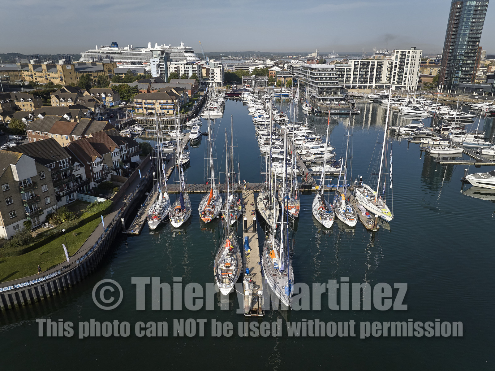 23_17727   © Thierry Martinez   Studio Borlenghi.SOUTHAMPTON,  - UK 9 septembre 2023.OCEAN GLOBE RACE 2023.Start Leg 1 Sunday 10th Sept 2023: Southampton ( UK)   Cape Town ( South Africa) - 6650NM.