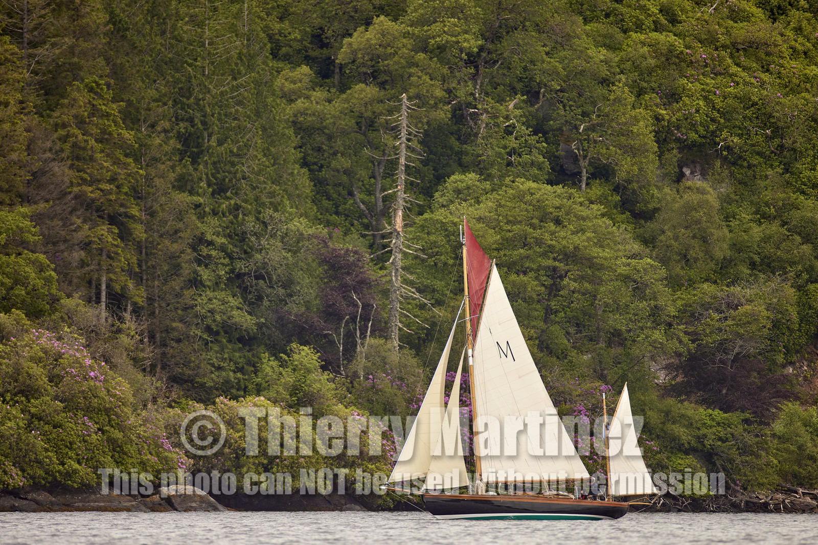 22_21931  © Thierry Martinez.FAIRLIE,SCOTLAND - UK 14th June 20222022 RICHARD MILLE FIFE REGATTA.Day 4 :ROTHESAY (ISLE OF BUTE) to PORTAVADIE.