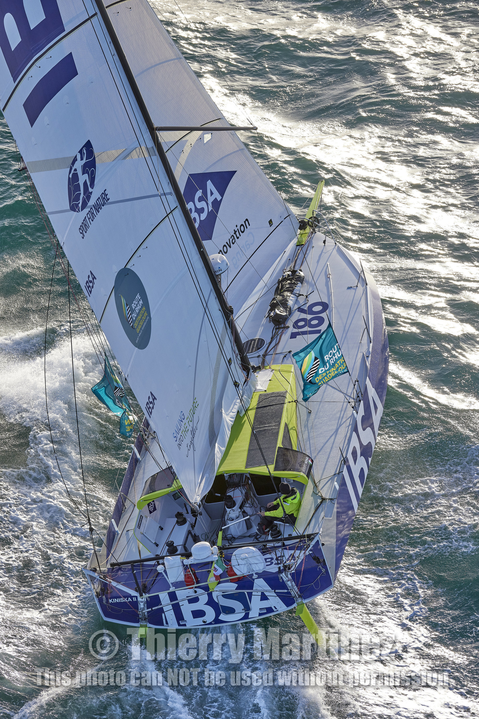 22_38985   © Thierry Martinez.DINARD, FRANCE. 9 Novembre  2022Départ de la 12éme ROUTE DU RHUM, transatlantique course à la voile en solitaire de St Malo(FRA)  à Pointe à Pitre (FRA-Guadeloupe) 3.543 milles nautiques.