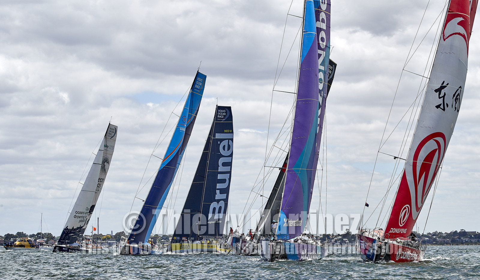 team AkzoNobel  in Volvo Ocean Race 2017-18.