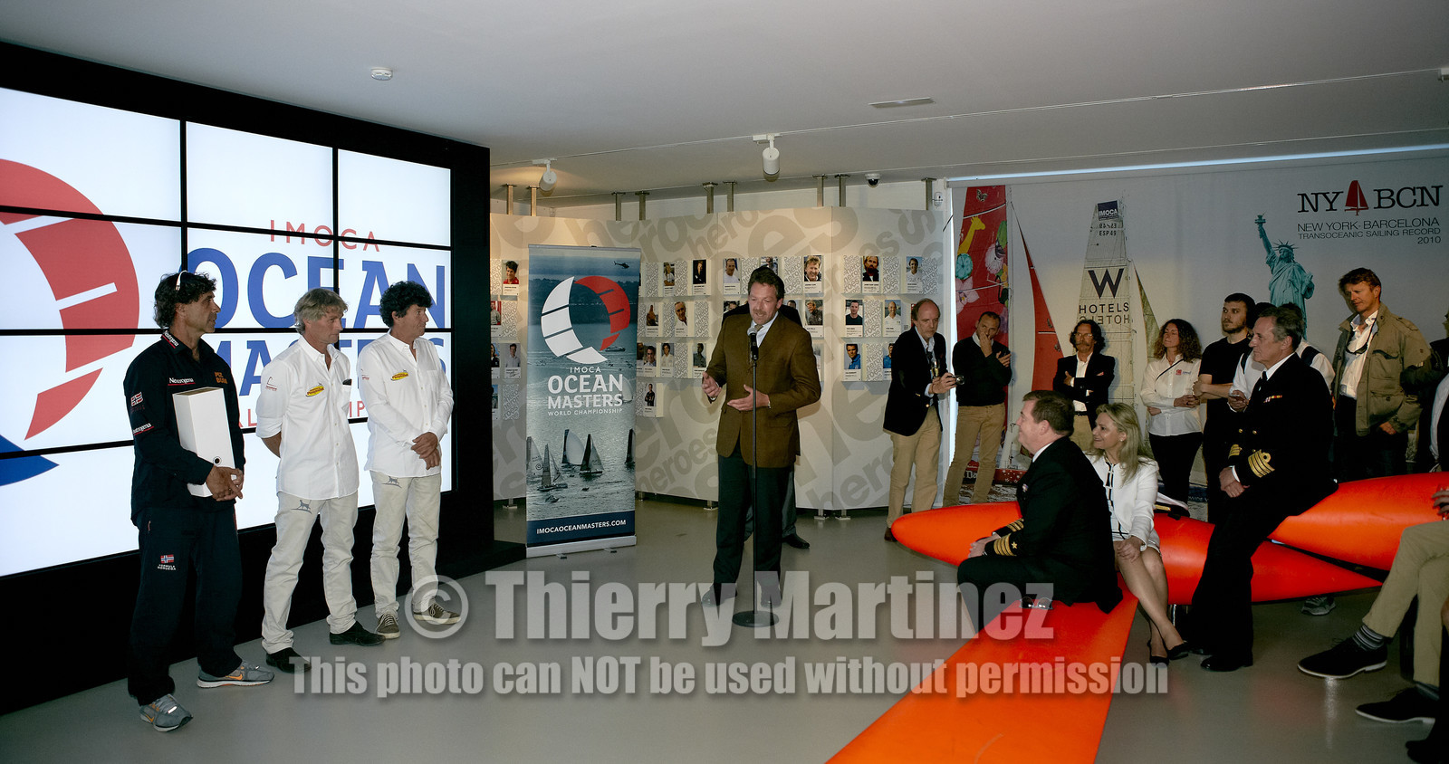 Prise giving  IMOCA OCEAN MASTERS WORLD CHAMPIONSHIP 2013-14