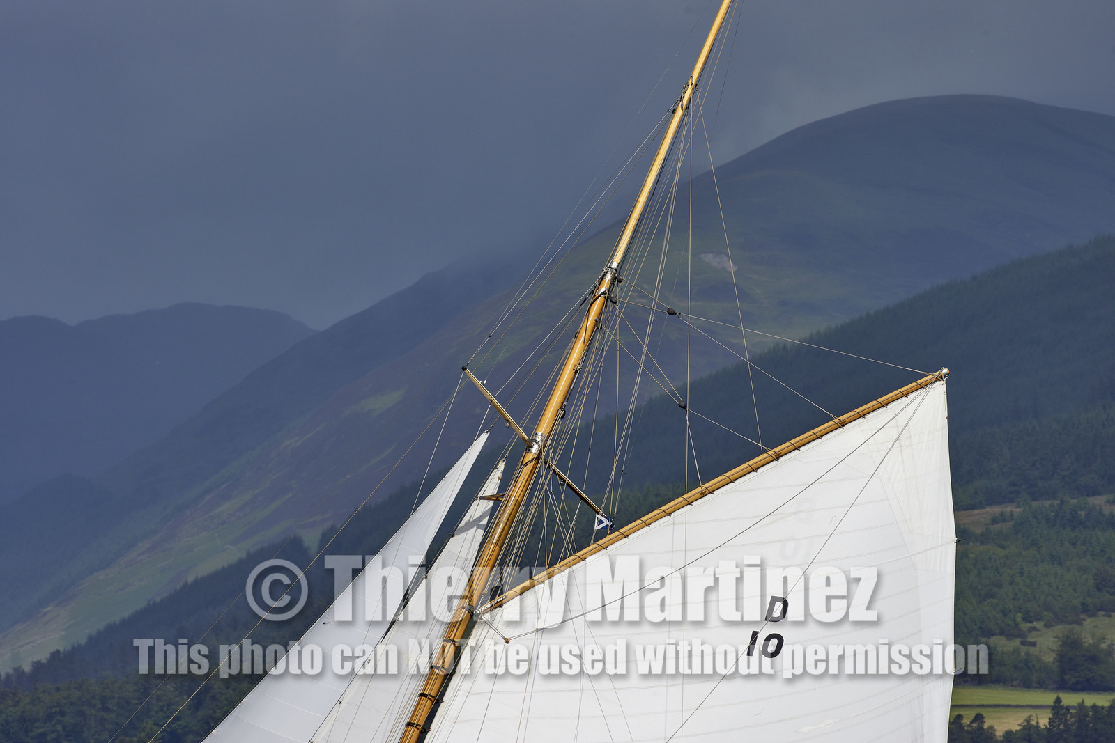 22_17006   © Thierry Martinez.FAIRLIE,SCOTLAND - UK 12th June 20222022 RICHARD MILLE FIFE REGATTA.Day 2 : LARGS to ROTHESAY