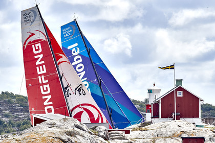 team AkzoNobel  in Volvo Ocean Race 2017-18.