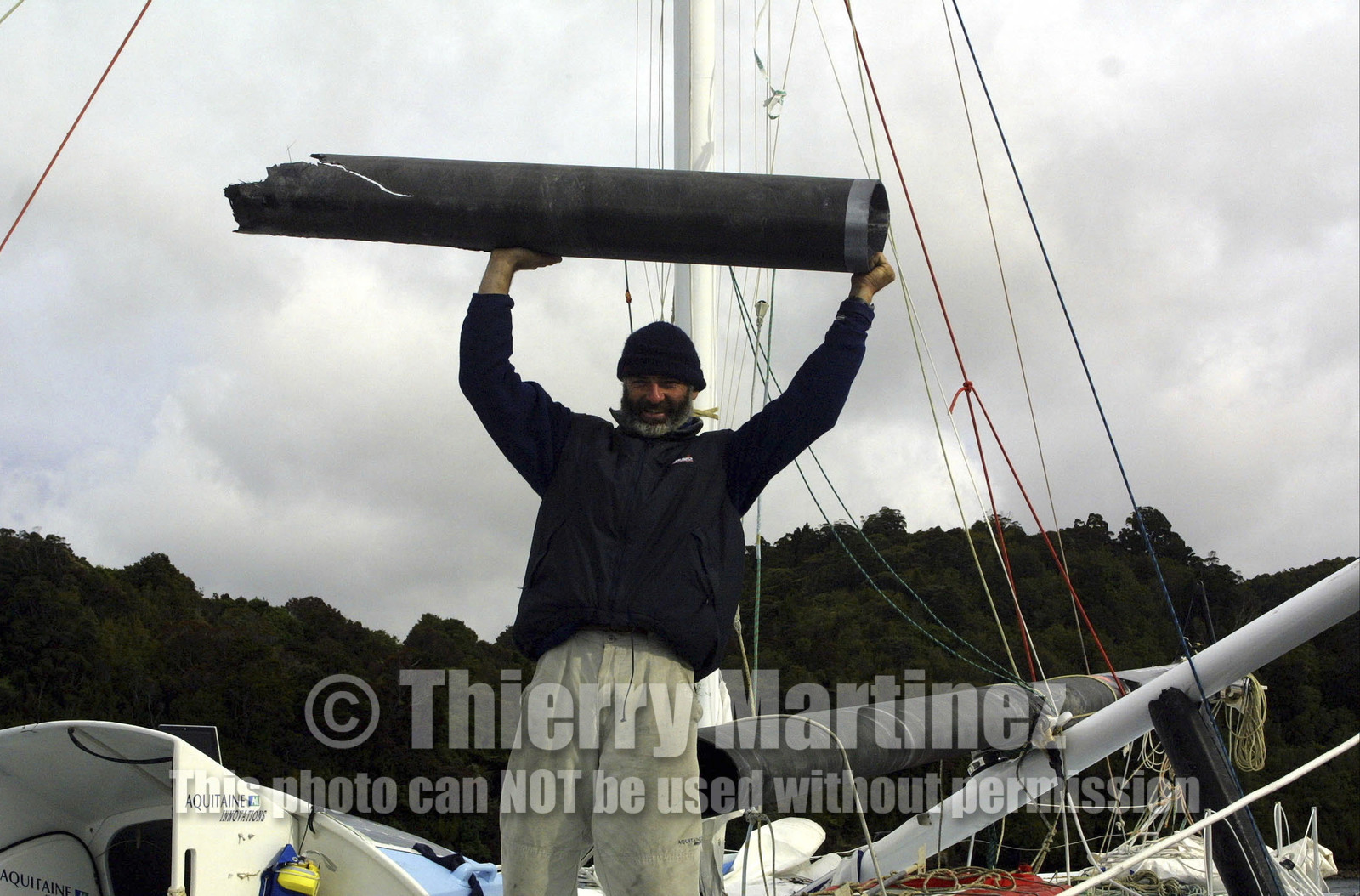Yves Parlier (FRA) Vendée Globe 2000-01