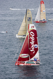 ROUTE DU RHUM Start in St Malo.Oct  2006