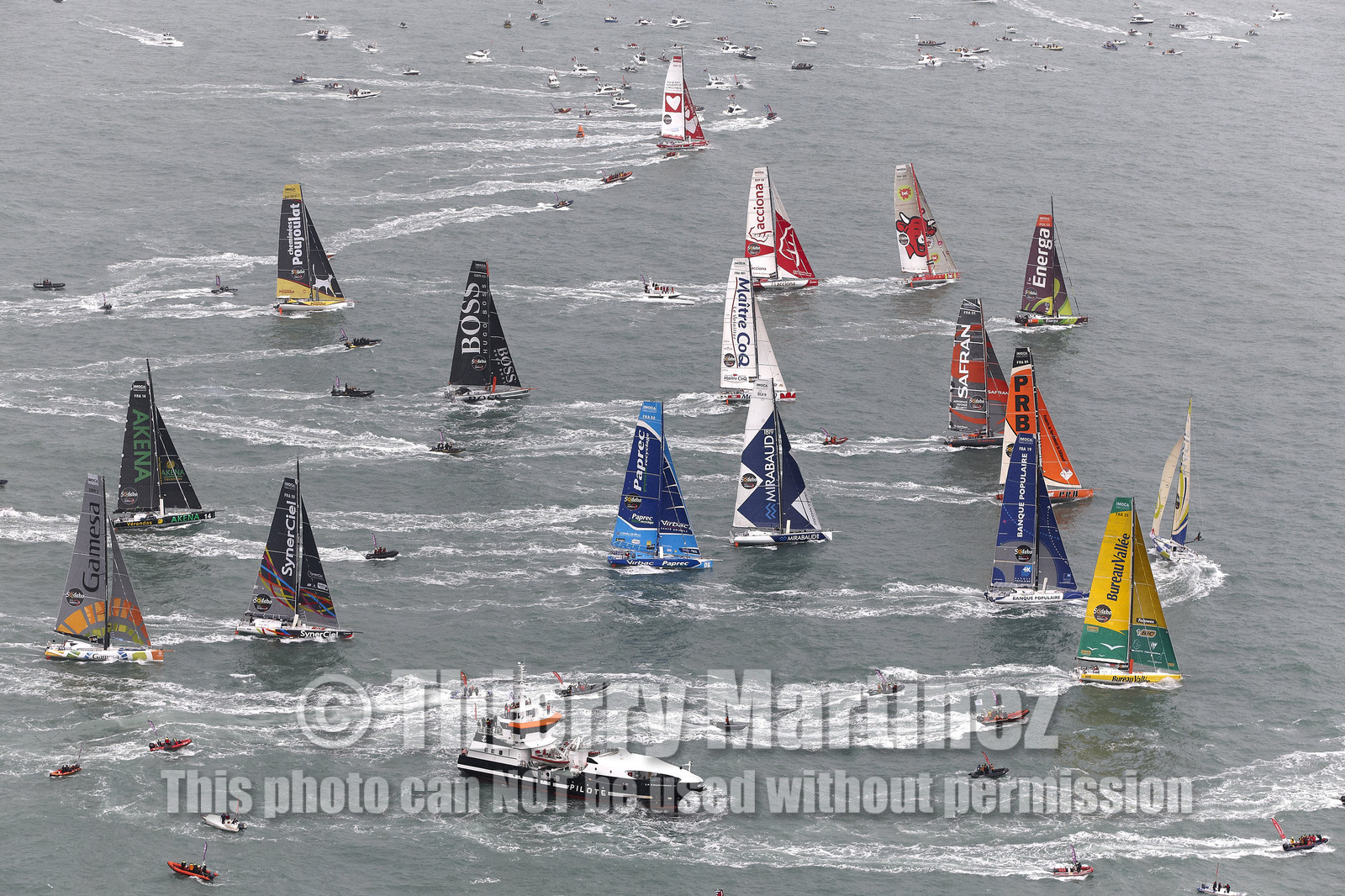 VENDEE GLOBE 2012 13 , Start  10 Nov 2012.
