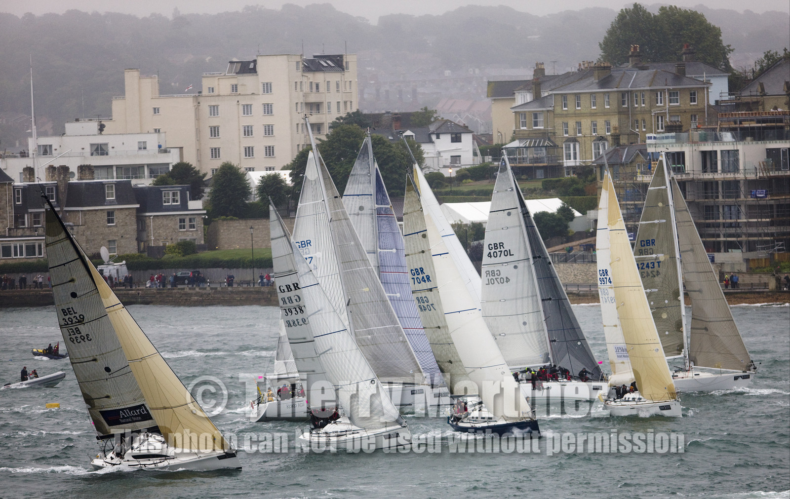 JP Morgan Asset Management Round The Island Race. 80th Anniversary race.