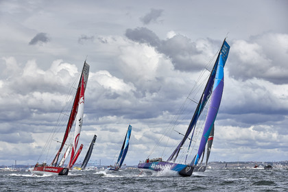 team AkzoNobel  in Volvo Ocean Race 2017-18.