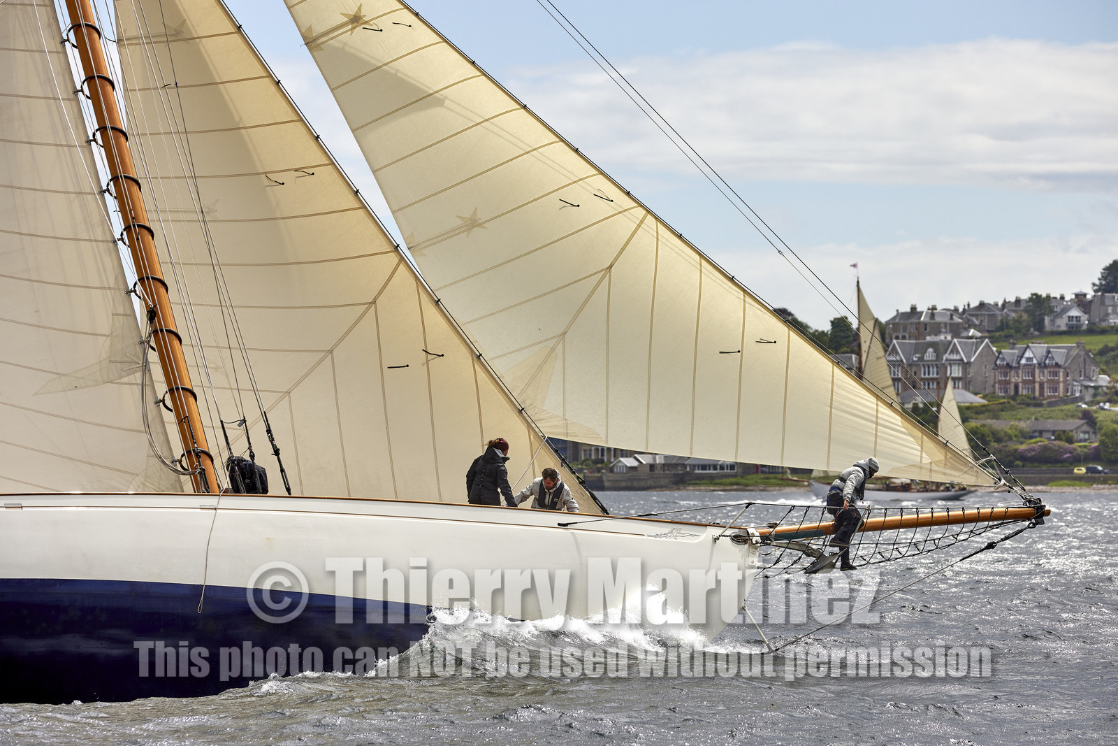 22_17006   © Thierry Martinez.FAIRLIE,SCOTLAND - UK 12th June 20222022 RICHARD MILLE FIFE REGATTA.Day 2 : LARGS to ROTHESAY