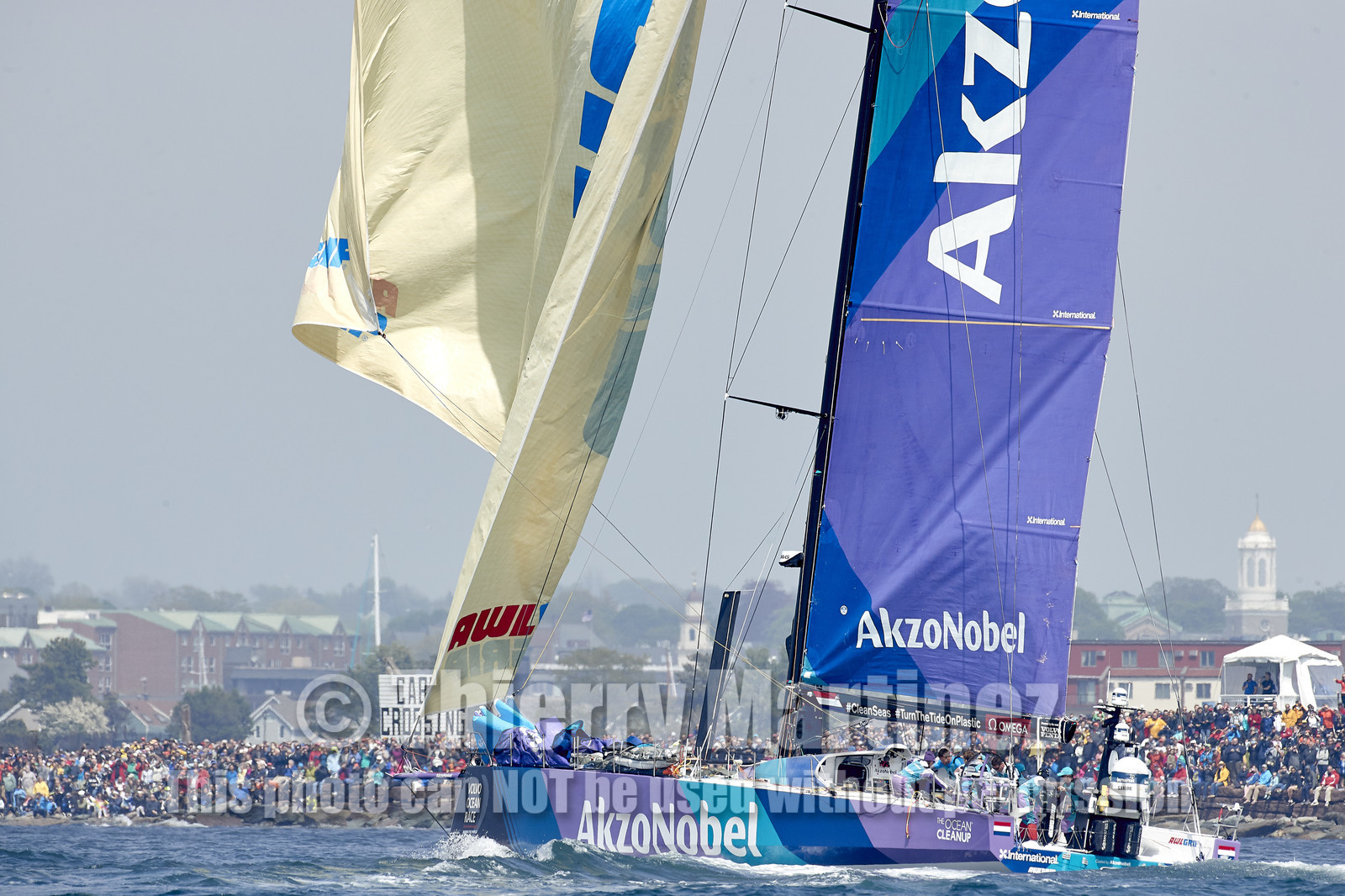team AkzoNobel  in Volvo Ocean Race 2017-18.