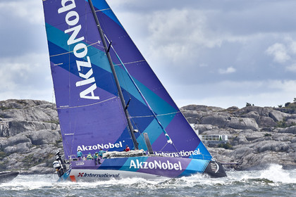 team AkzoNobel  in Volvo Ocean Race 2017-18.