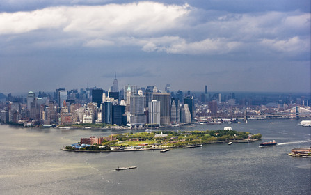 AERIAL VIEW OF NEW YORK CITY (NEW YORK-USA)