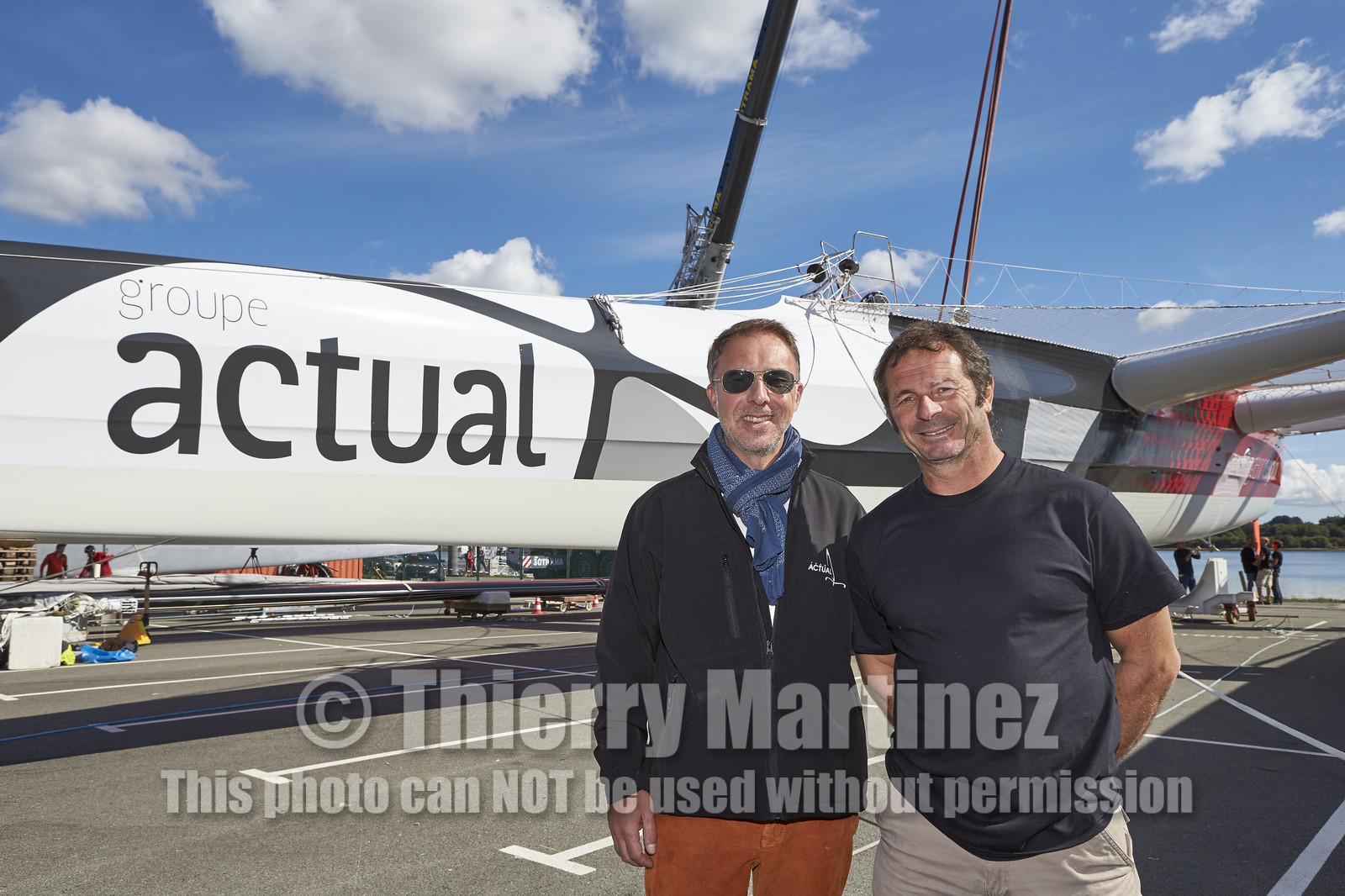 Mise à l'eau ACTUAL-ULTIM 