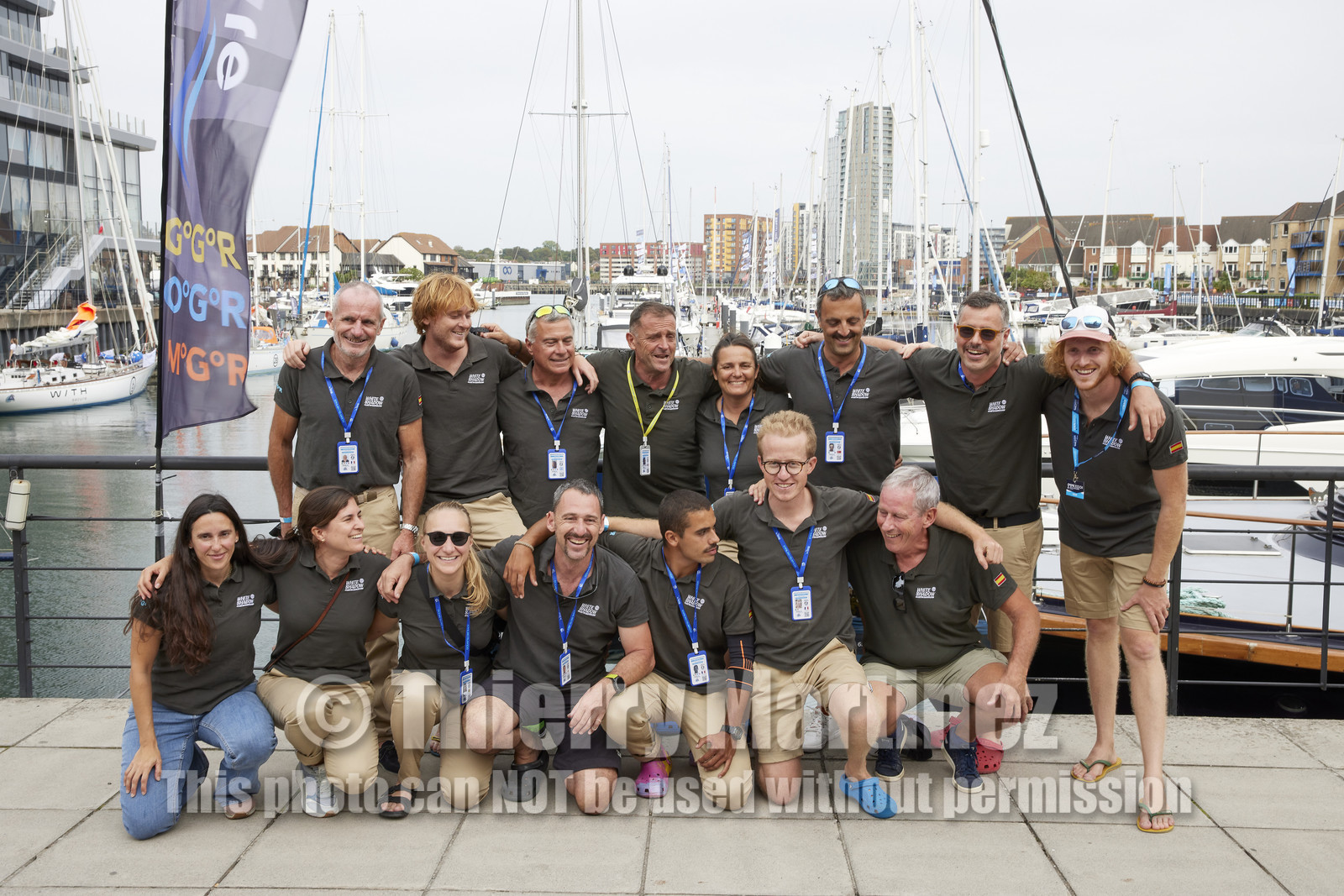 23_17712   © Thierry Martinez. SOUTHAMPTON,  - UK 8 septembre 2023.OCEAN GLOBE RACE 2023.Start Leg 1 Sunday 10th Sept 2023: Southampton ( UK)   Cape Town ( South Africa) - 6650NM. WHITE SHADOW