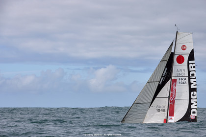 23_22052   © Thierry Martinez. LES SABLES D'OLONNE, 85 - FRANCE 25 septembre 2023.Départ MINI TRANSAT 2023. Départ du Dimanche 24 septembre retardé au Lundi 25 Sept .Les Sables d’Olonne (FRA)    Santa Cruz de la Palma ( Canaries)    St François ( Guadeloupe): 4050 NM.