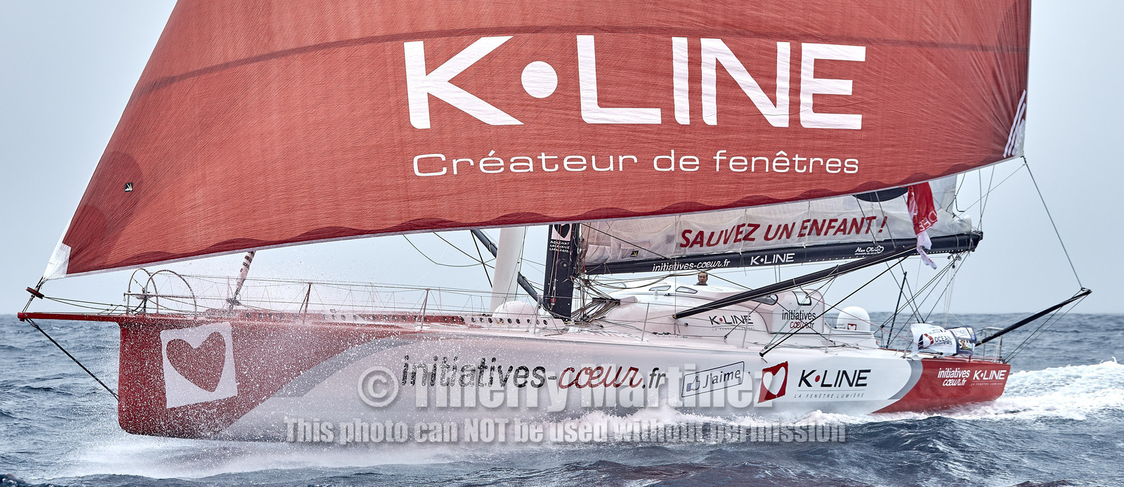 16_40435  ©Th.Martinez Sea&Co.  ILE DE GROIX - - FRANCE. 3 Août 2016. .Tanguy De Lamotte (FRA), a bord de l'IMOCA Initiatives-Coeur au large de l'Ile de Groix (FRA) en préparation du Vendée Globe 2016-17.