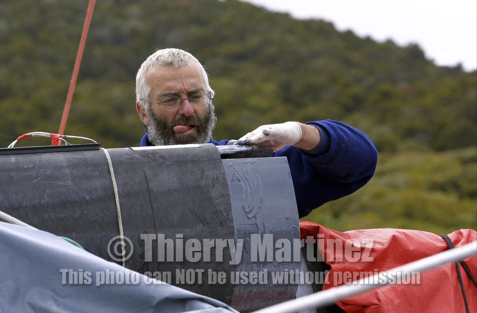 Yves Parlier (FRA) Vendée Globe 2000-01